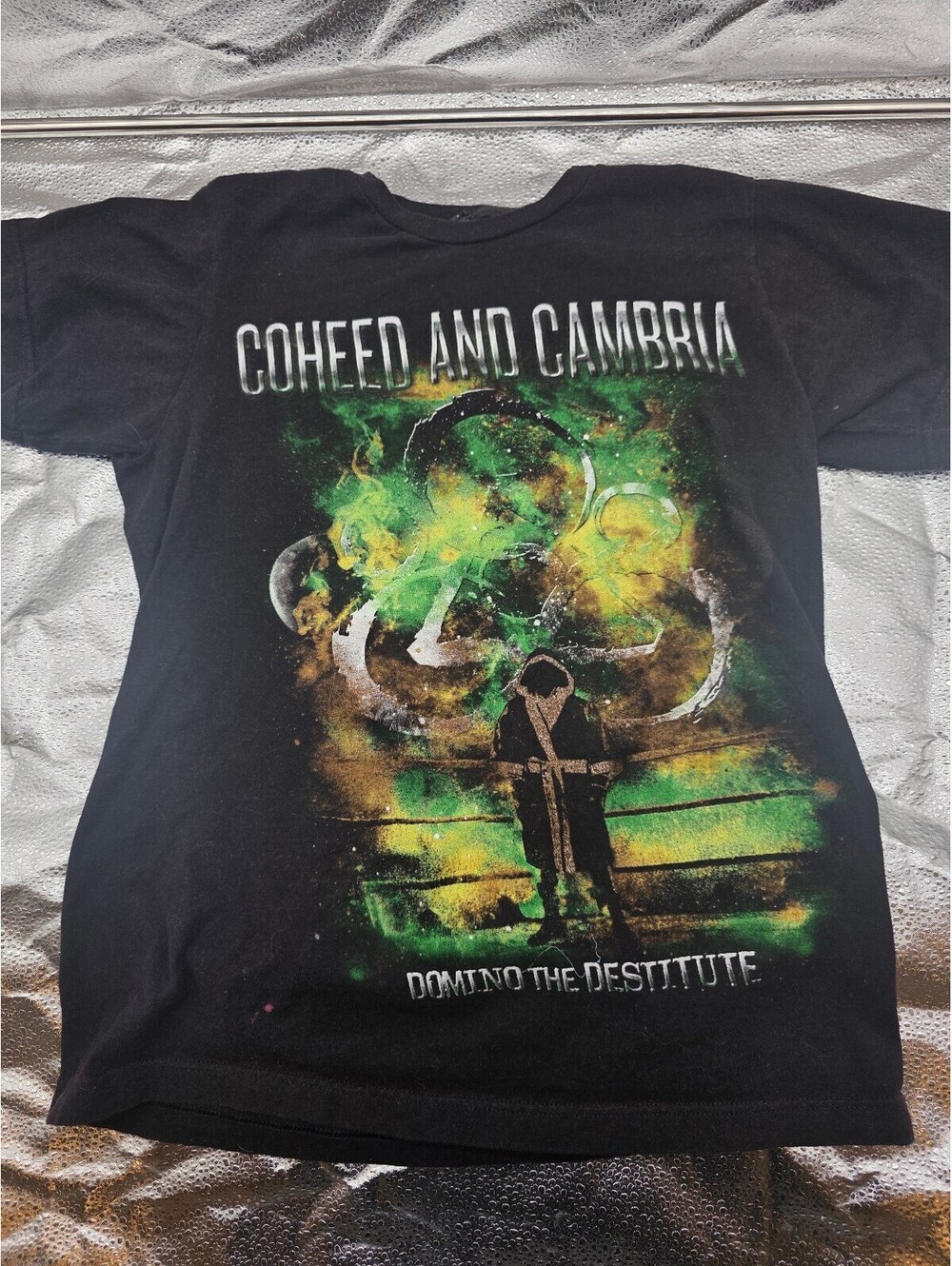 Coheed and Cambria 2012 Tour Black Graphic T-Shirt